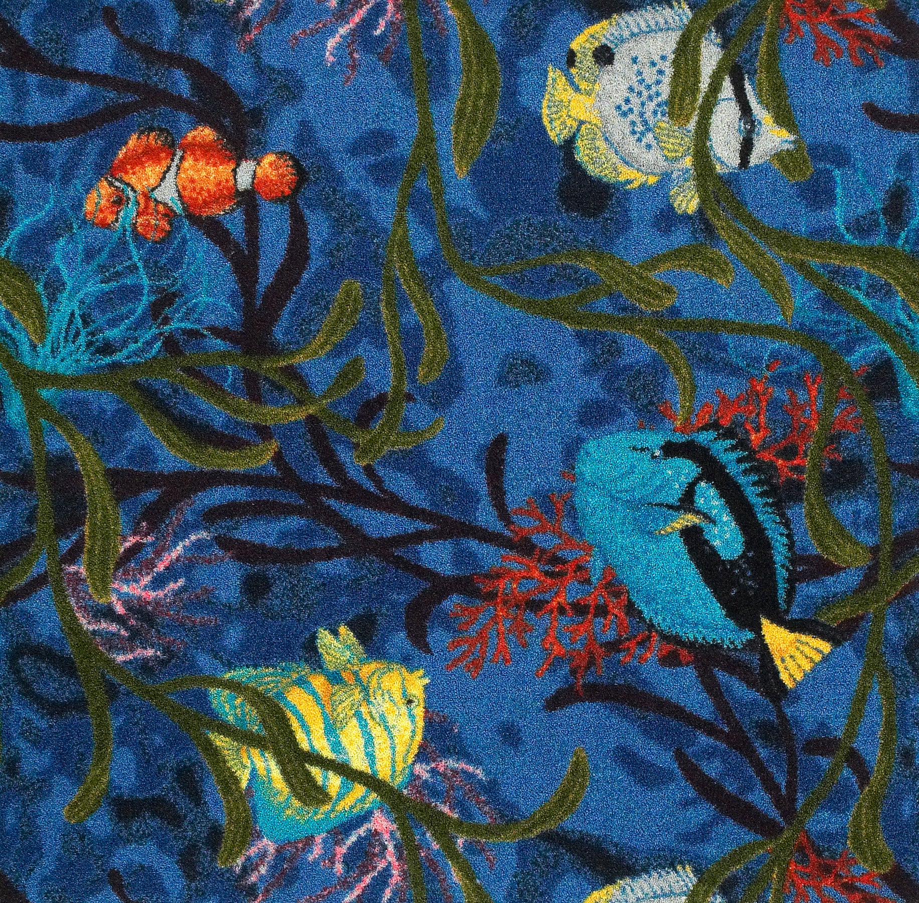 Under the Sea 7'8" x 10'9" area rug in color Multi