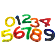 Gel Numbers Squishy Fidget (5" H x 4" W)