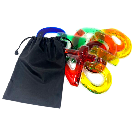 Gel Numbers Squishy Fidget (5" H x 4" W)