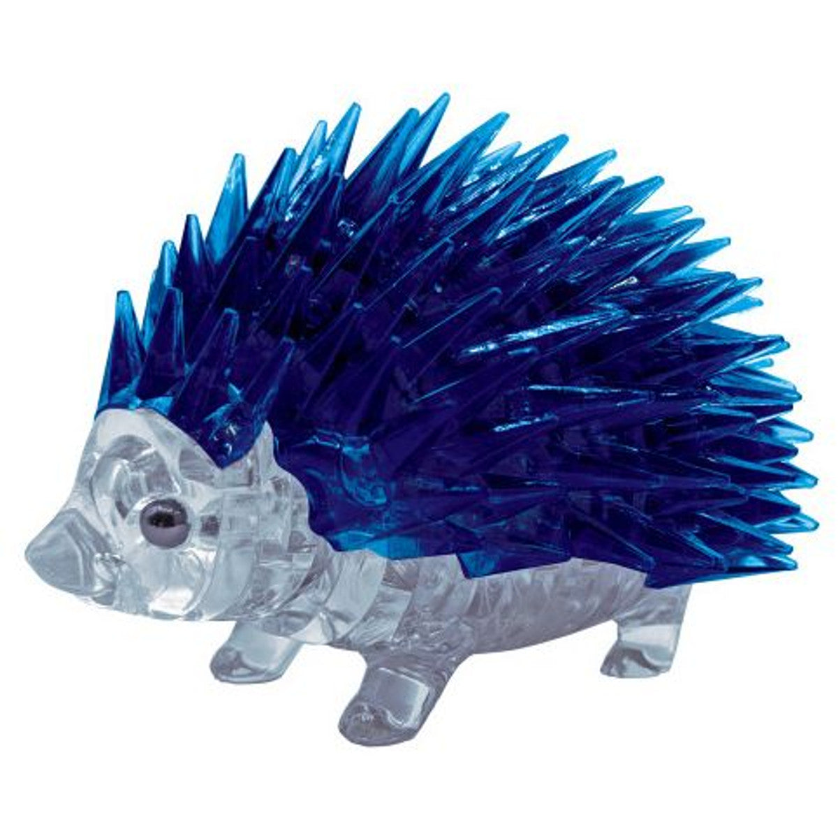 Puzzle: 3D Crystal: Hedgehog (Blue)