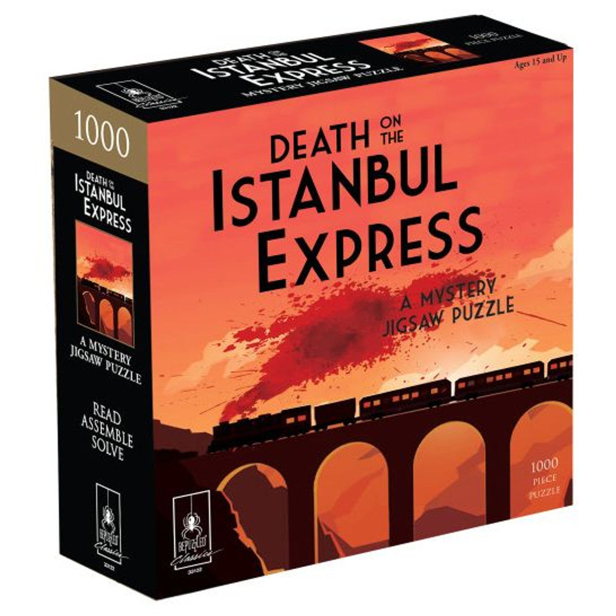 Classic Mystery Jigsaw Puzzle: Death on the Istanbul Express