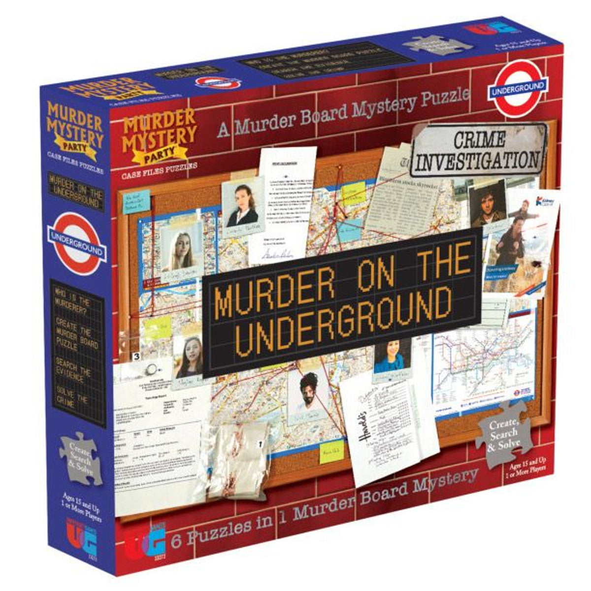 Case File Puzzle: Murder on the Underground