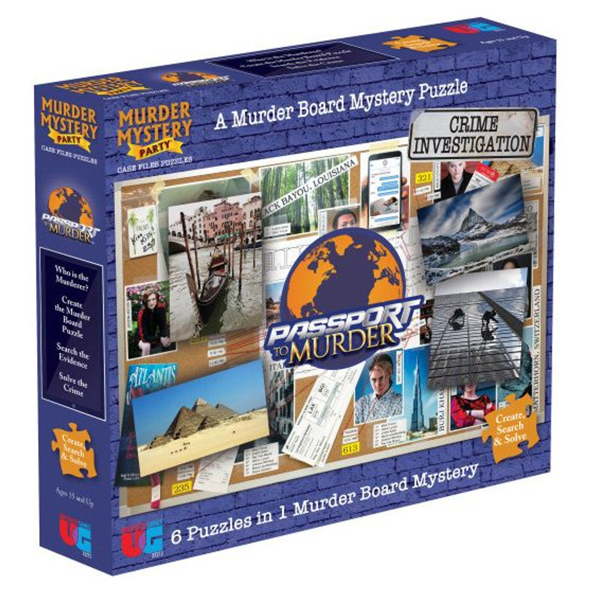 Case File Puzzle: Passport to Murder
