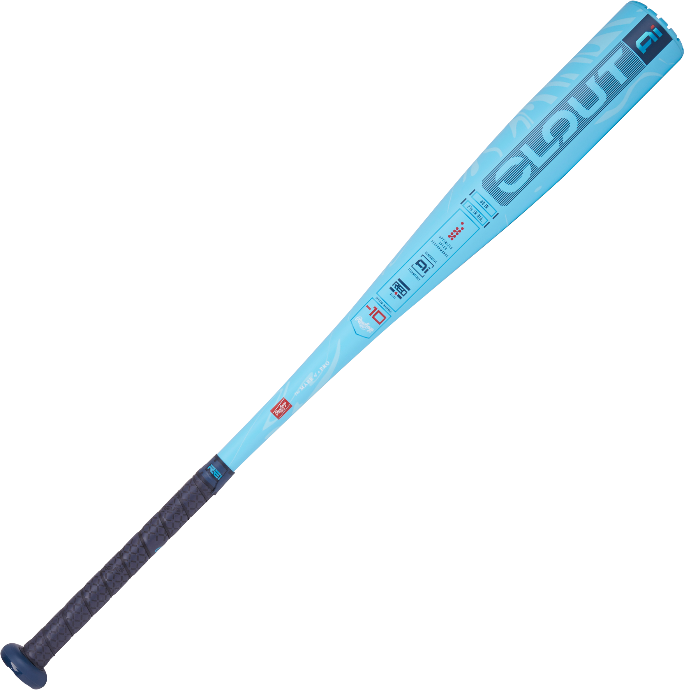 Rawlings Clout -10 Usa Youth Baseball Bat - 27 In