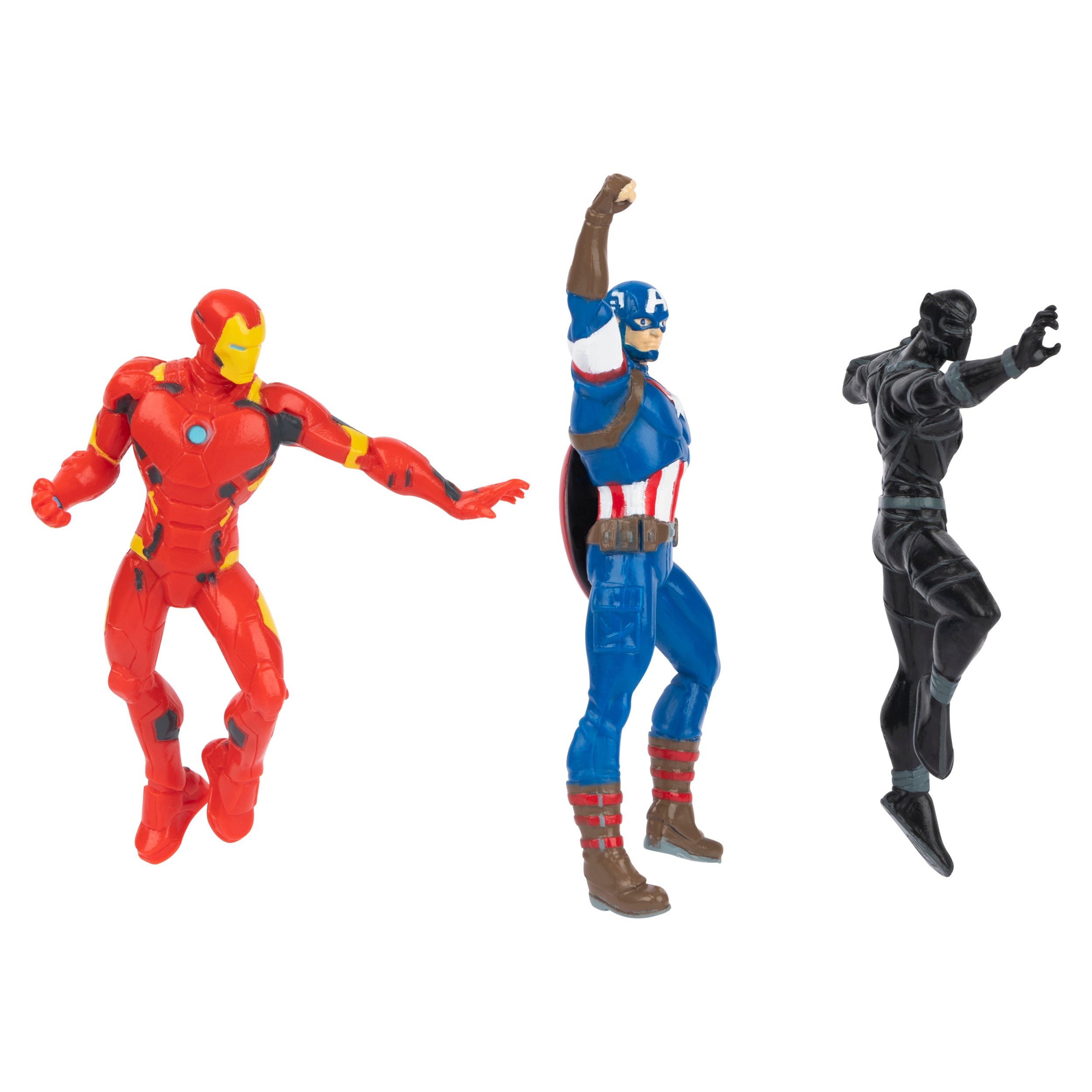 SwimWays Marvel Avengers Dive Characters - Captain America, Black Panther, and Iron Man