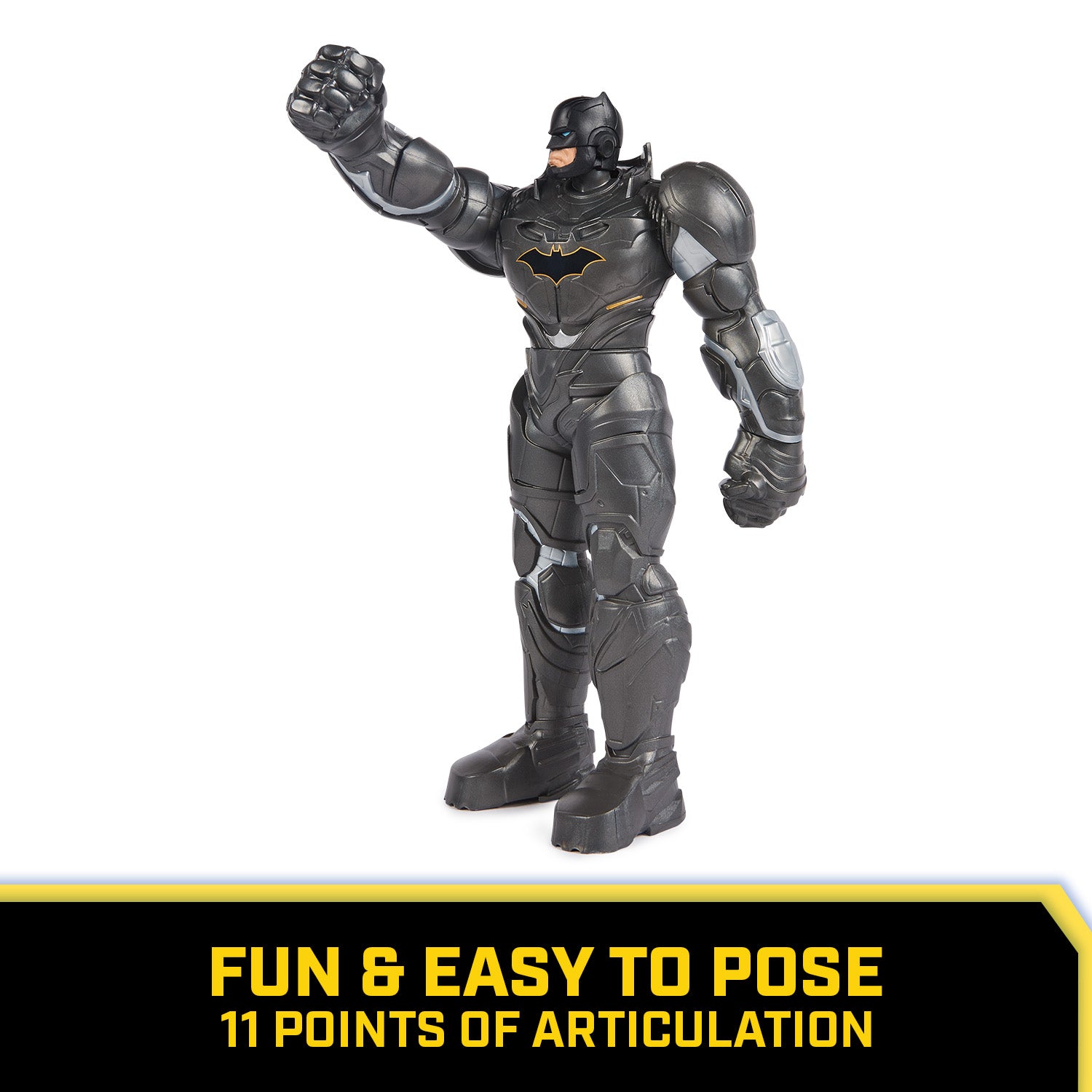 DC Comics, Giant Series Batman Action Figure, 12-inch Super Hero Collectible Kids Toys for Boys and Girls Ages 3 and Up