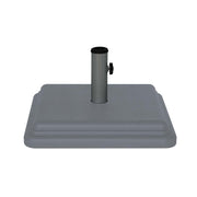 40 lb Grey Umbrella Base with Steel Stem