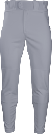 Rawlings Adult Plated Solid Pro Taper Fit Pant - Small - Blue Gray