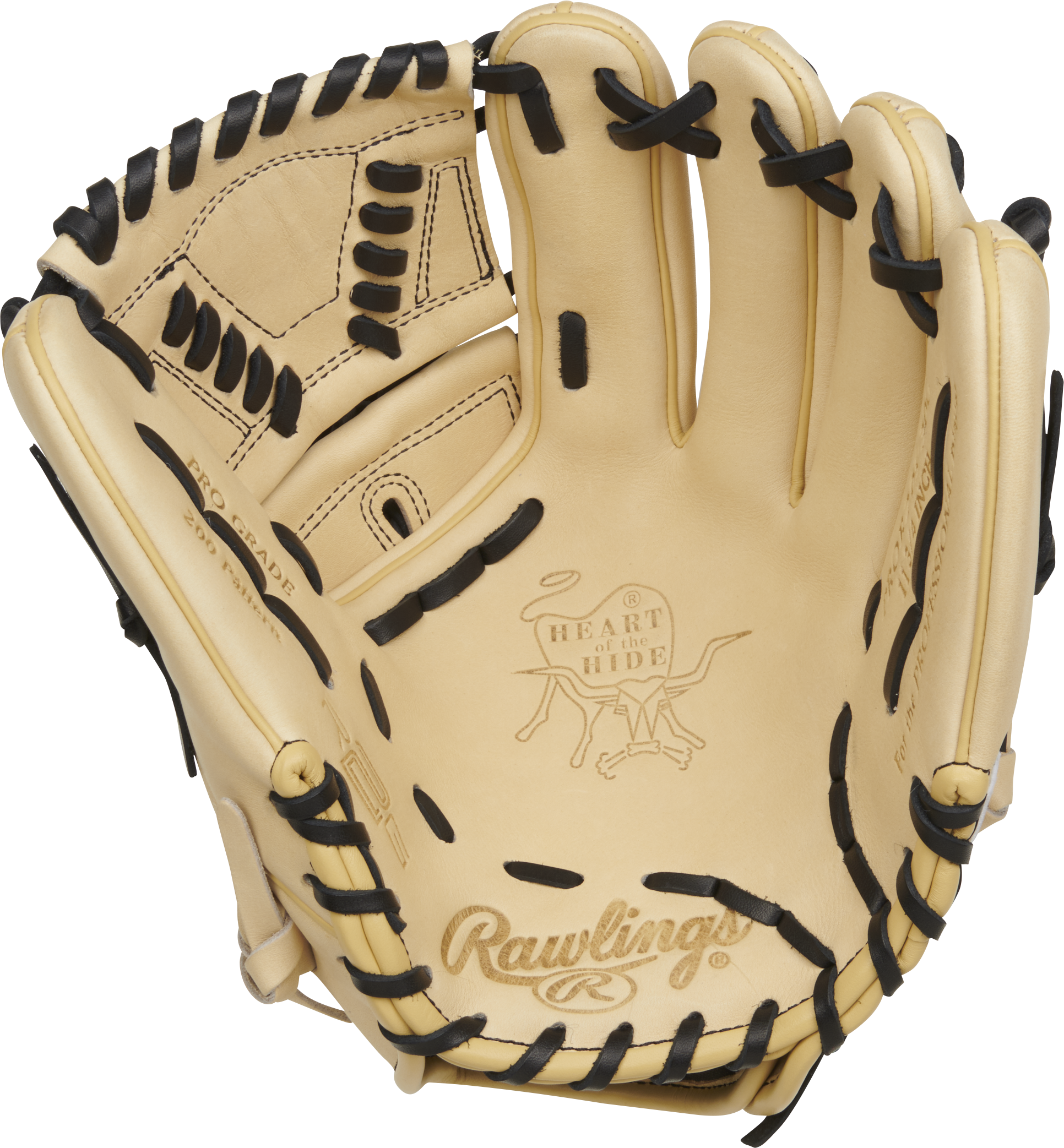 Rawlings Heart Of The Hide Series 11.75-Inch Baseball Glove  - Right Hand Thrower - Camel
