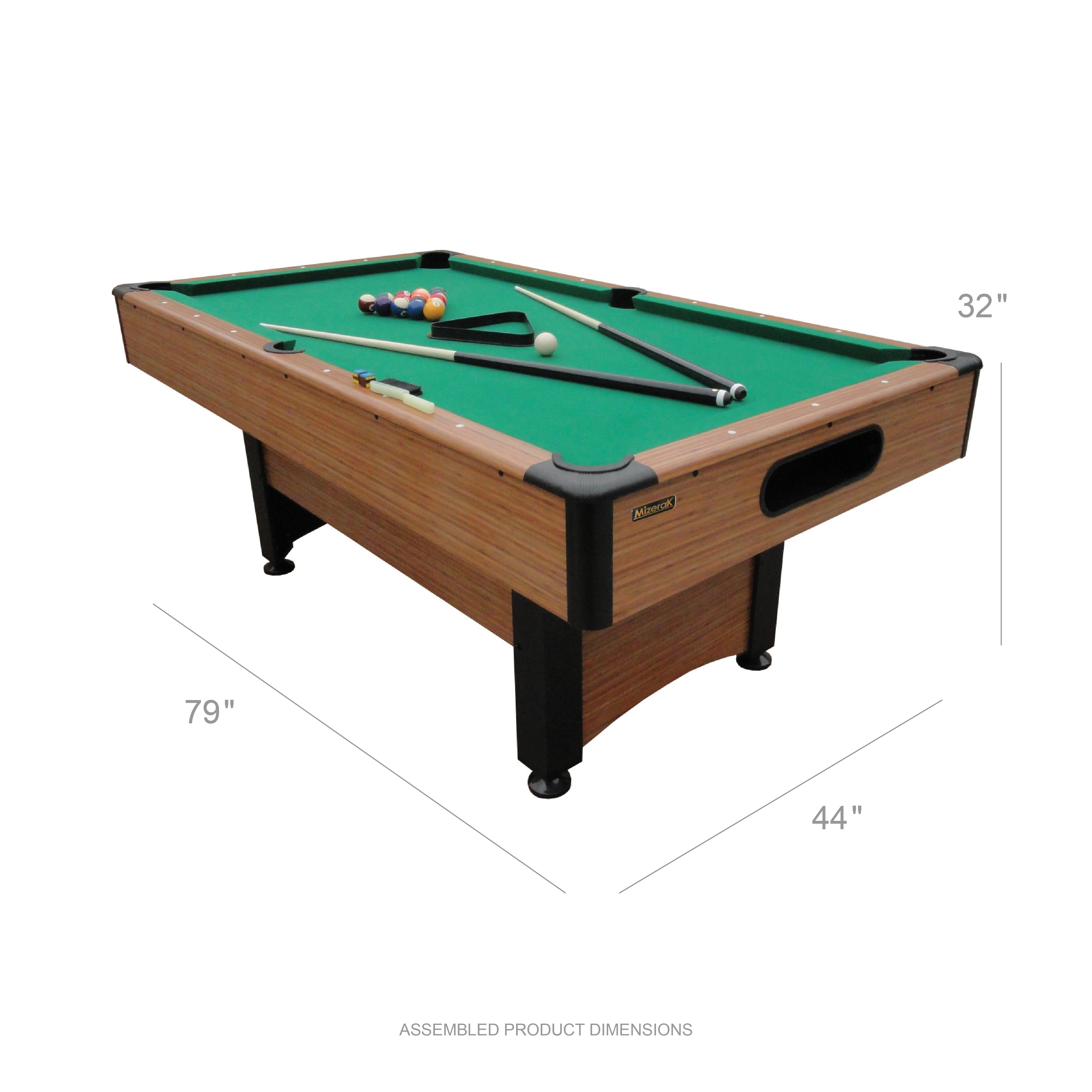 Mizerak Dynasty SpaceSaver Billiard Table