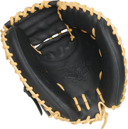 Rawlings Select Pro Lite Series Adley Rutschman Youth Catchers Mitt 32-Inch Baseball Glove - Right Hand Thrower - Black