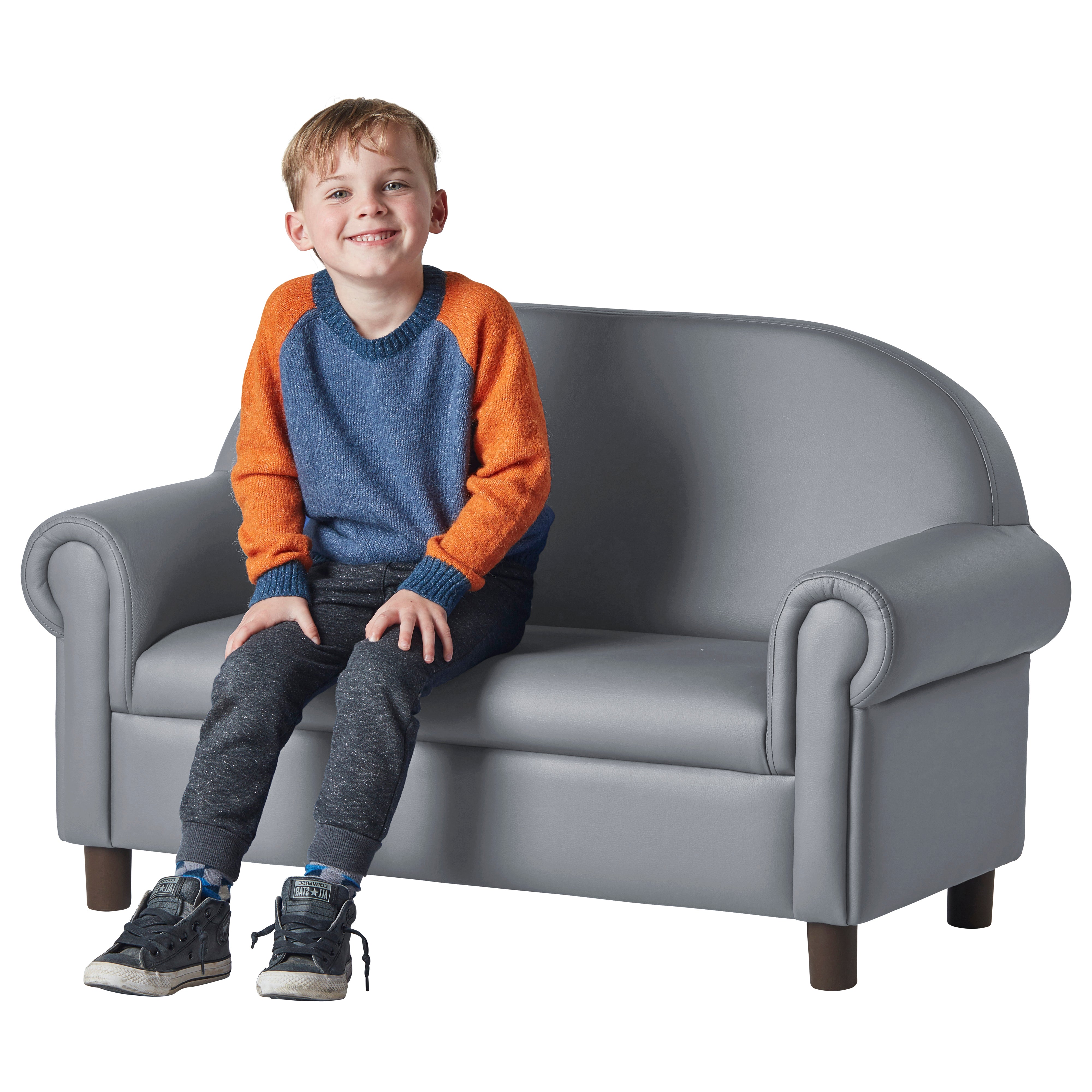 Little Lux Preschool Sofa - Gray
