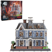 4D Build, Stranger Things Creel House 3D Model Kit with Stand, Stranger Things Collectibles & Desk Decor, Adult Puzzle, Building Toys, 3D Puzzles for Adults & Teens, 179 Pieces, for Ages 12 & Up