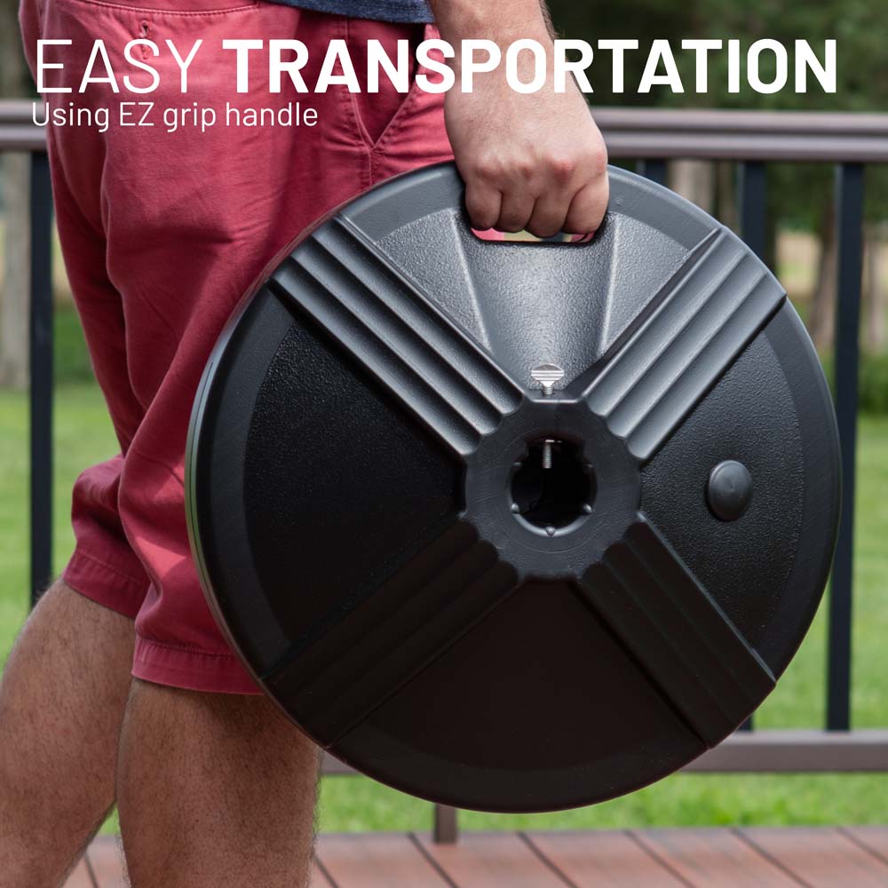 Umbrella Base Empty (Black)