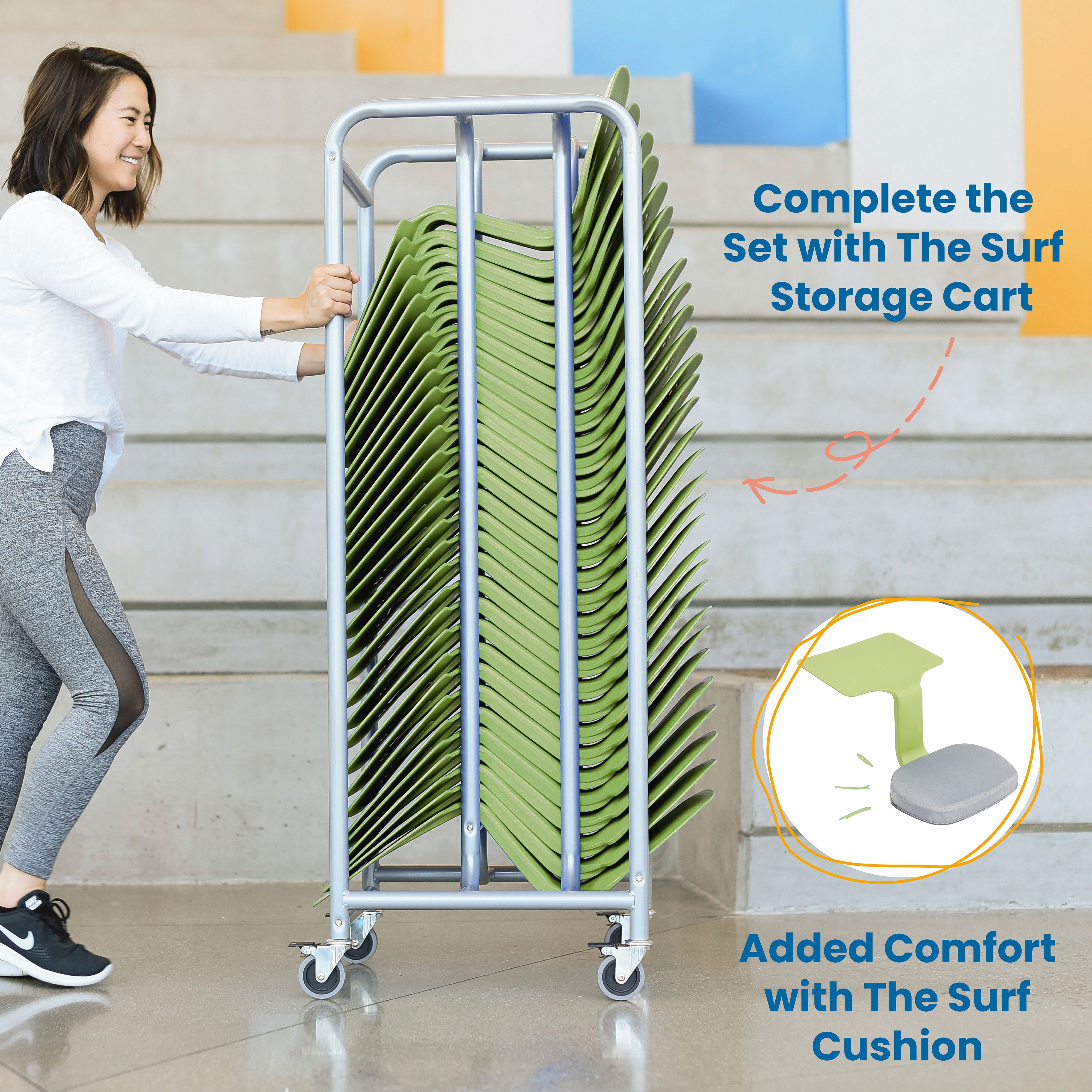 The Surf Portable Lap Desk 10-Pack - Green