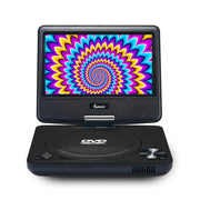 Impecca Impecca 7-inch 270° Swivel Screen Portable DVD Player - Black