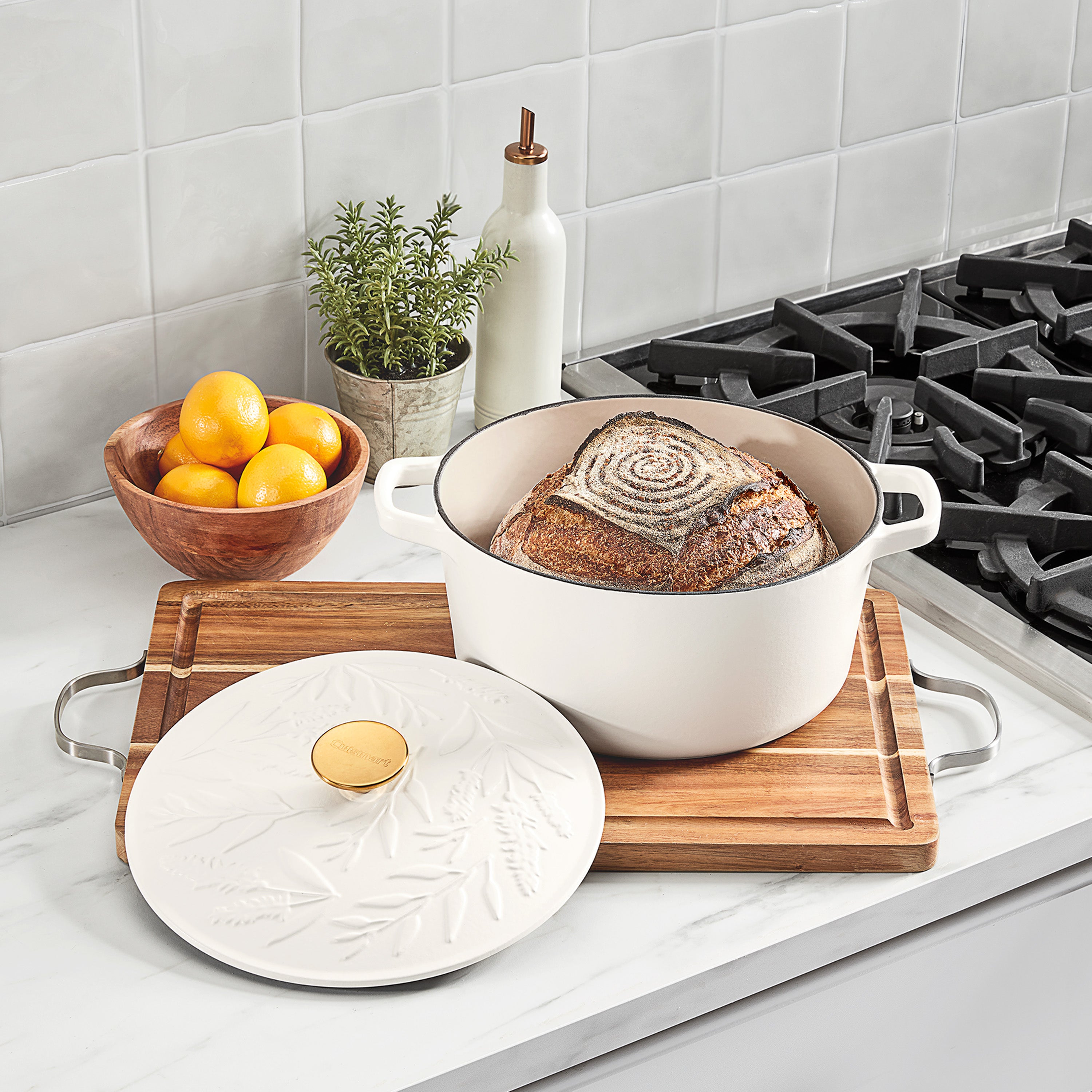 Earth & Essence 5 Qt. Casserole with Cover - Sage Design