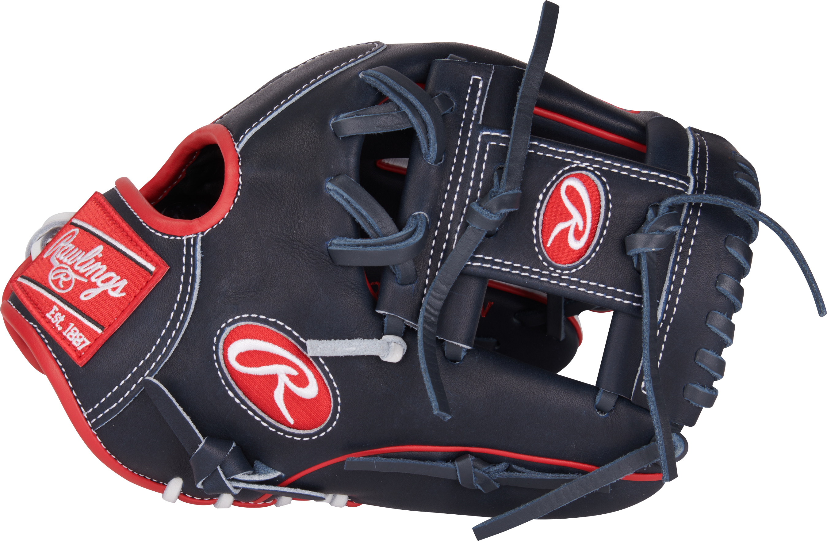 Rawlings Heart Of The Hide With Contour Technology 11.5-Inch Baseball Glove  - Right Hand Thrower - Navy