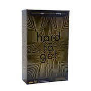 Spin Master Games, Hard to Get, Find the Secret Word Clue Card Game with Hilarious & Challenging Prompts, Easy Indoor Activity, for Adults & Teens, 2-10 Players, Ages 14 & Up