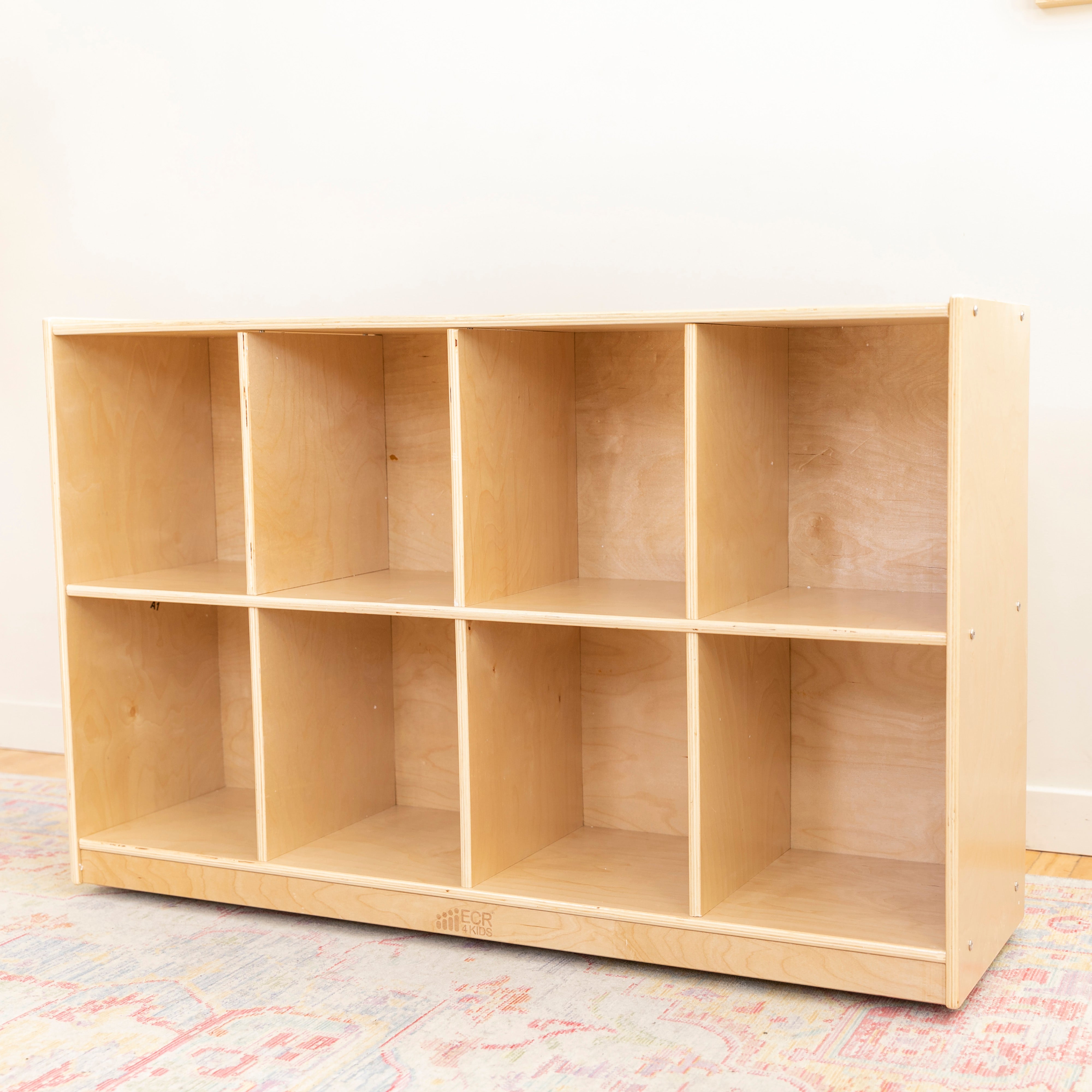8-Compartment Backpack Storage Unit - Natural