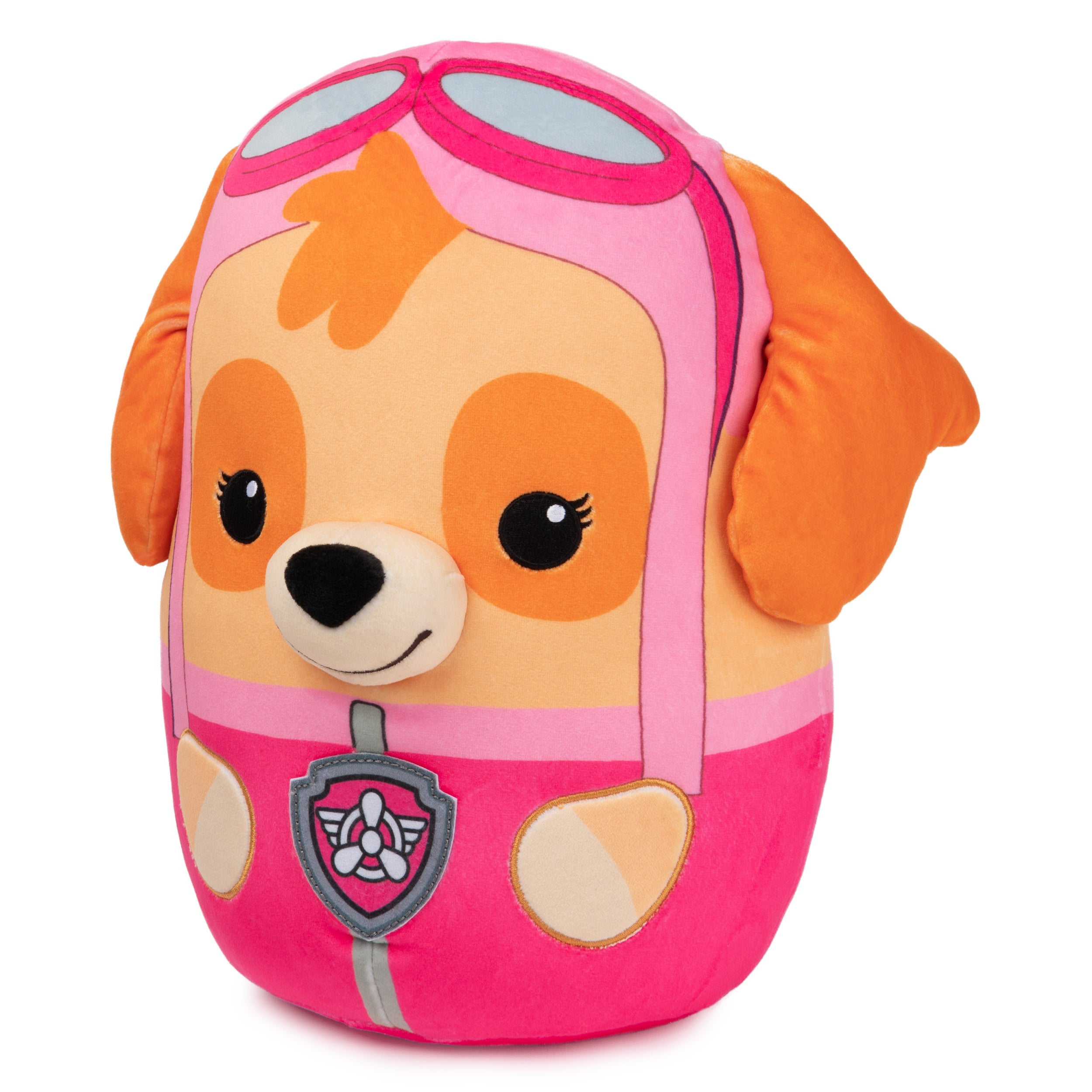 PAW Patrol Skye Squish Plush, Official Toy from the Hit Cartoon, Squishy Stuffed Animal for Ages 1 and Up, 12”