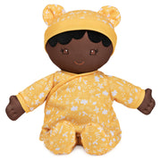 Baby GUND Sustainable Baby Doll, Plush Doll Made from Recycled Materials, For Babies and Newborns, Yellow, 12”