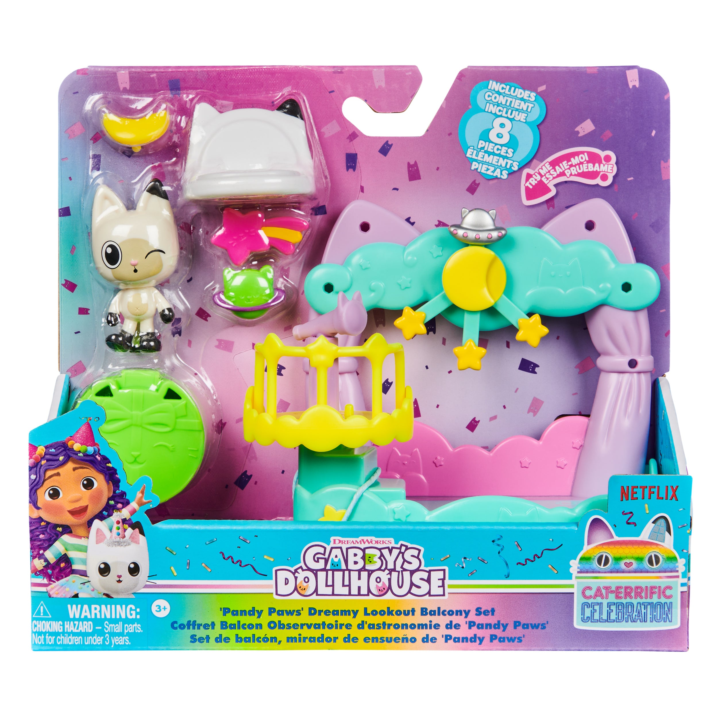 GABBYS DOLLHOUSE BALCONY SET ASST