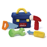Baby GUND Play Soft Collection, My First Toolbox 5-Piece Plush Playset with Rattle, Squeaker and Crinkle Plush Toys, Sensory Toy for Babies and Newborns, 7.5”