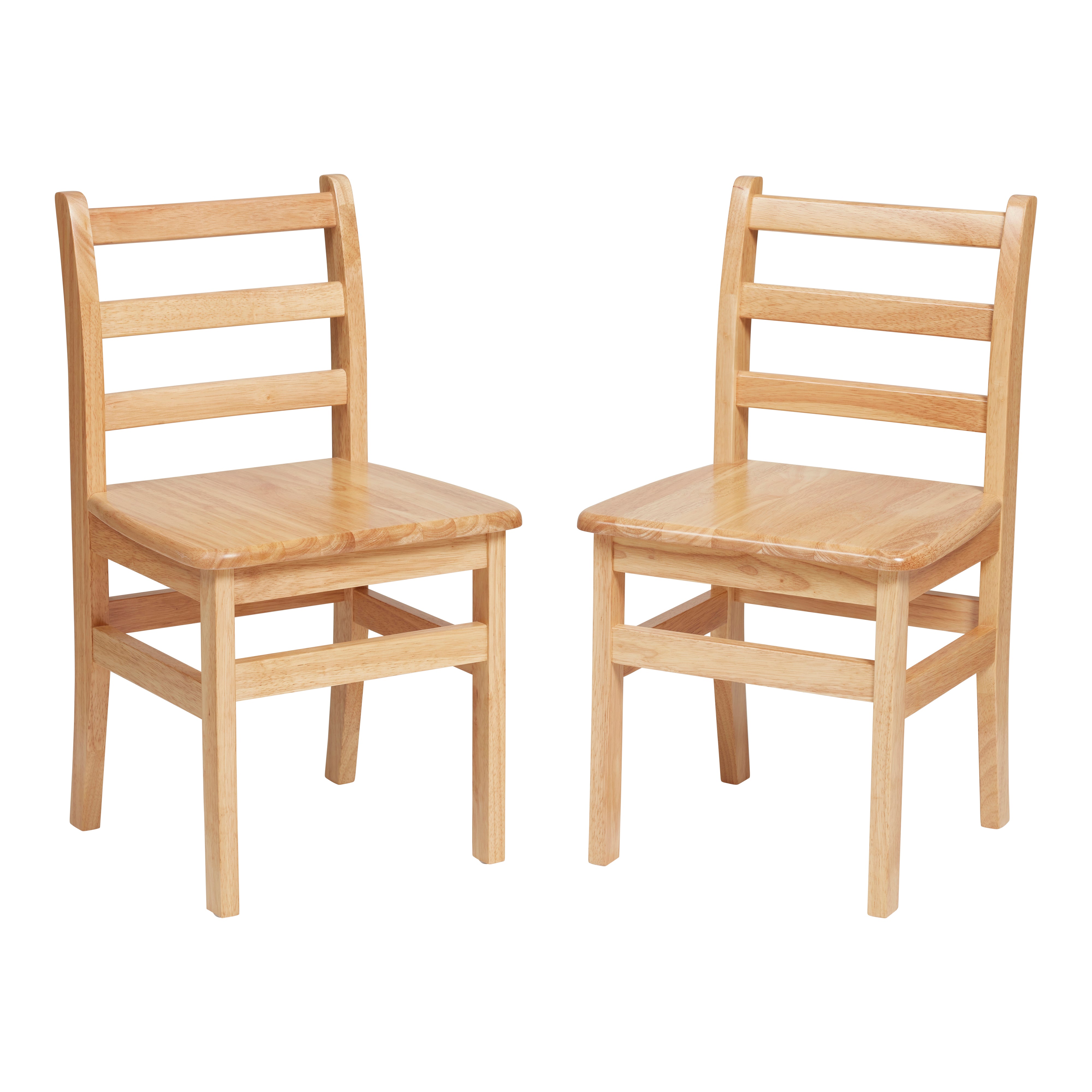 16in Three Rung Ladderback Chair 2-Pack - Assembled