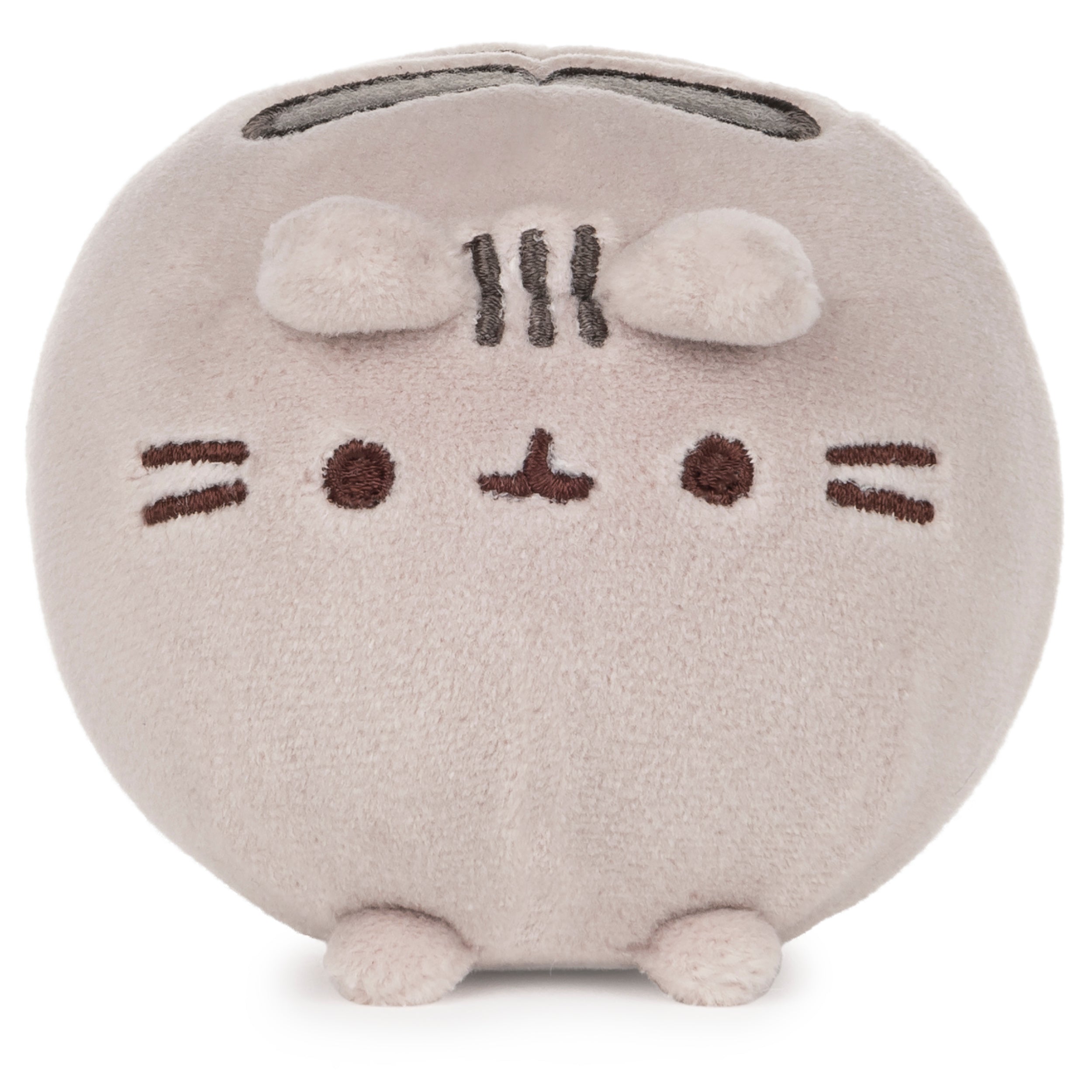 GUND Pusheen the Cat Round Plush Squishy 4-Pack, Stuffed Animal Squishy Toys for Ages 1 and Up, 3.5”