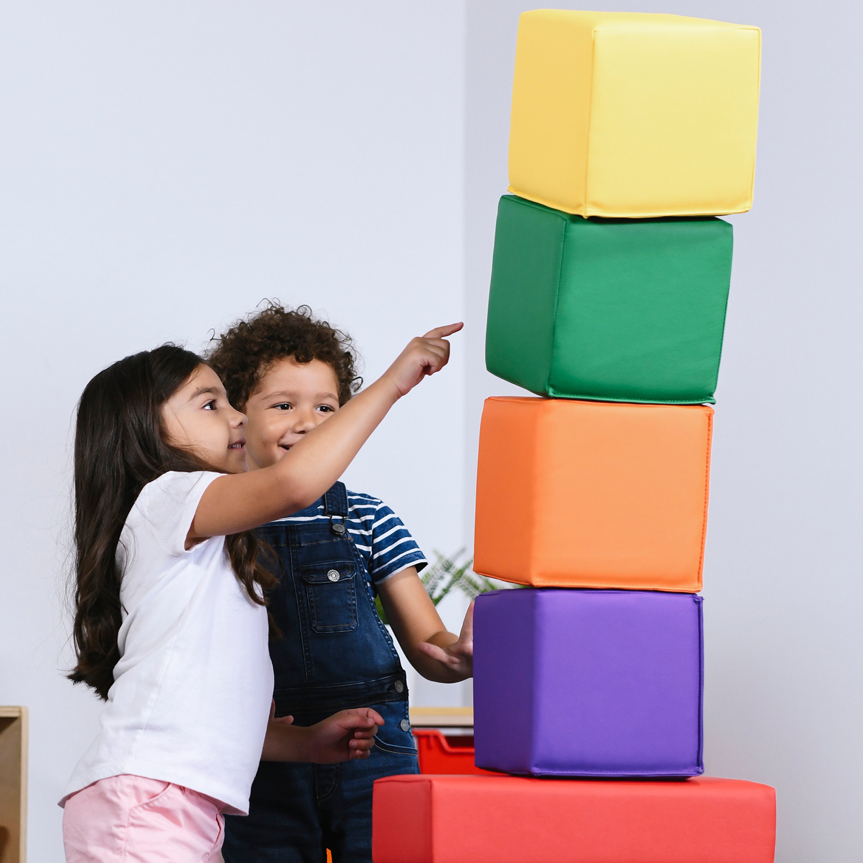 SoftScape Big Block Set, 6-Piece - Assorted