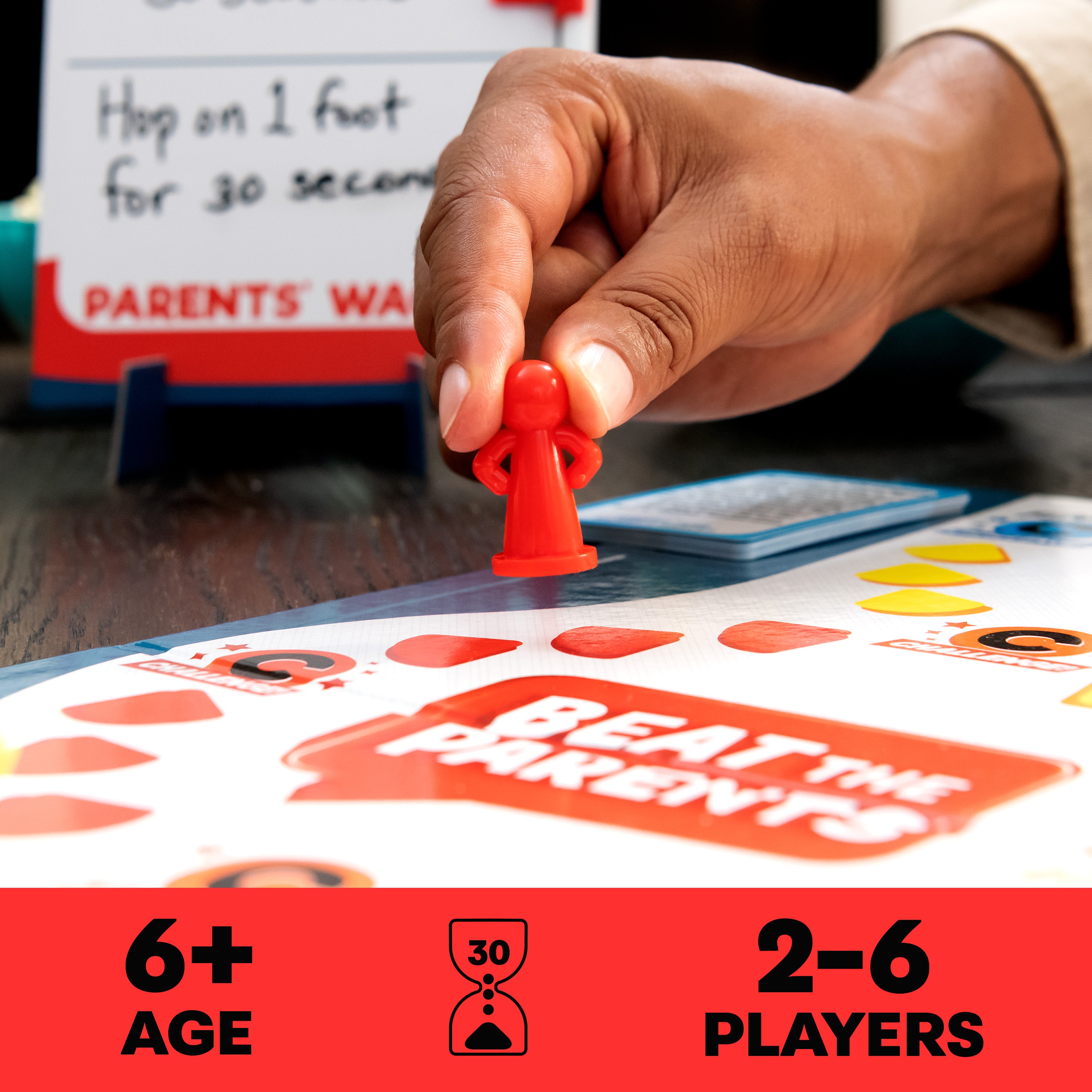 Spin Master Games, Beat the Parents Classic Family Trivia Game, Kids vs Parents for Ages 6 and up
