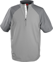 Rawlings Adult Colorsync Short Sleeve Cage Jacket - Small - Blue Gray