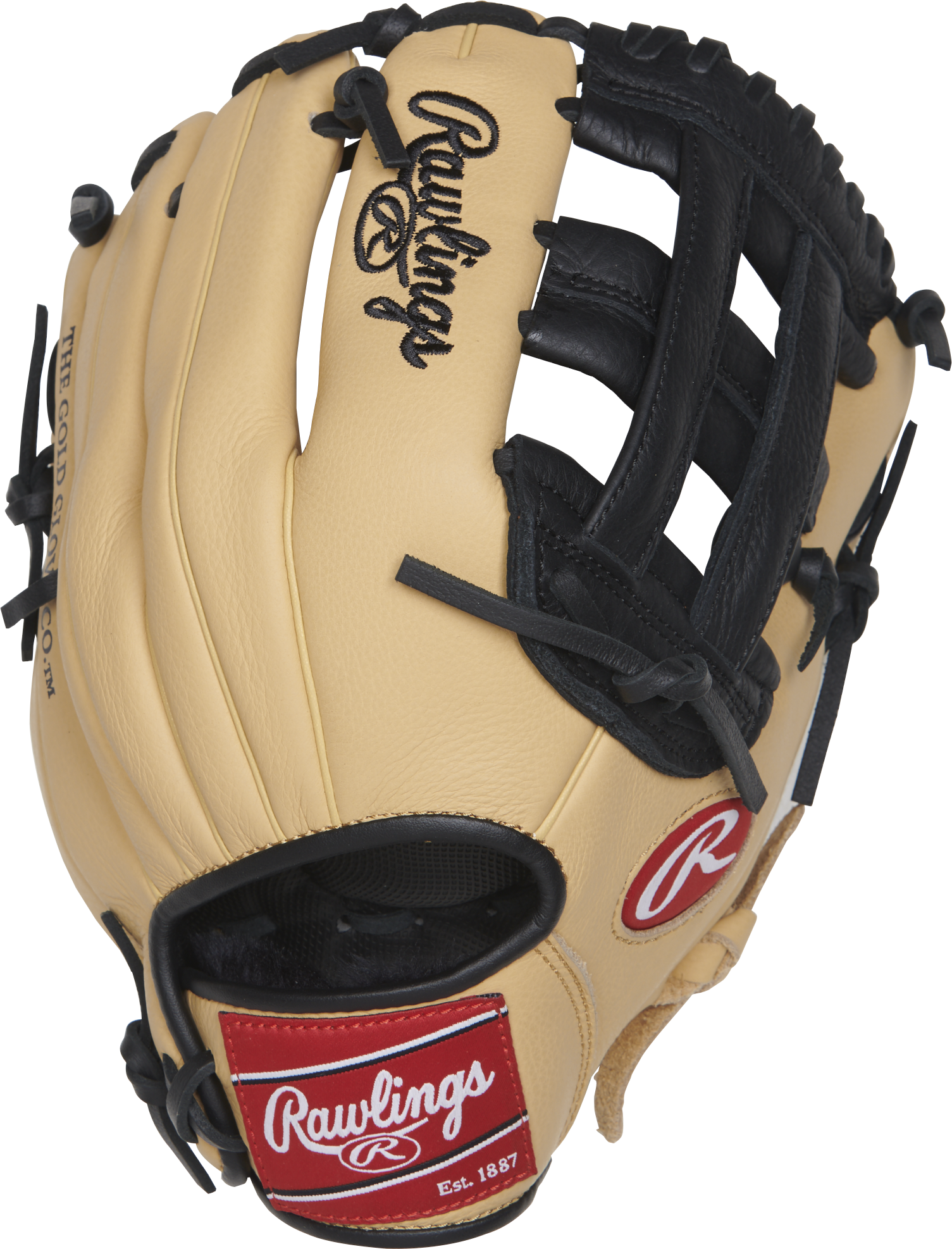 Rawlings Select Pro Lite Series Brandon Crawford Youth 11.25-Inch Baseball Glove - Right Hand Thrower - Camel/Black