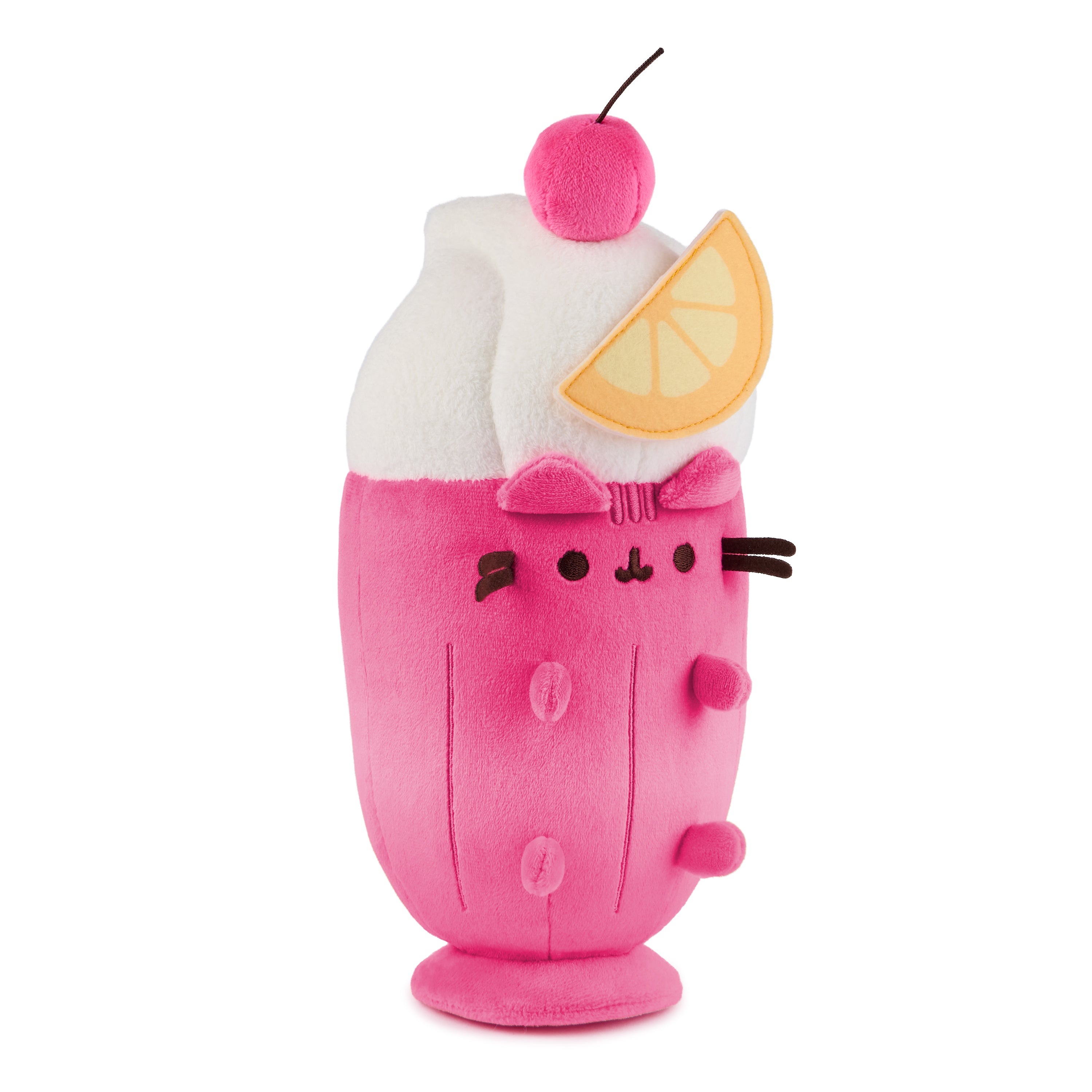 GUND Pusheen’s Kitchen: Fruit Parfait Plush, Toy Dessert Food Stuffed Animal for Ages 8 and Up, Pink, 9.5”