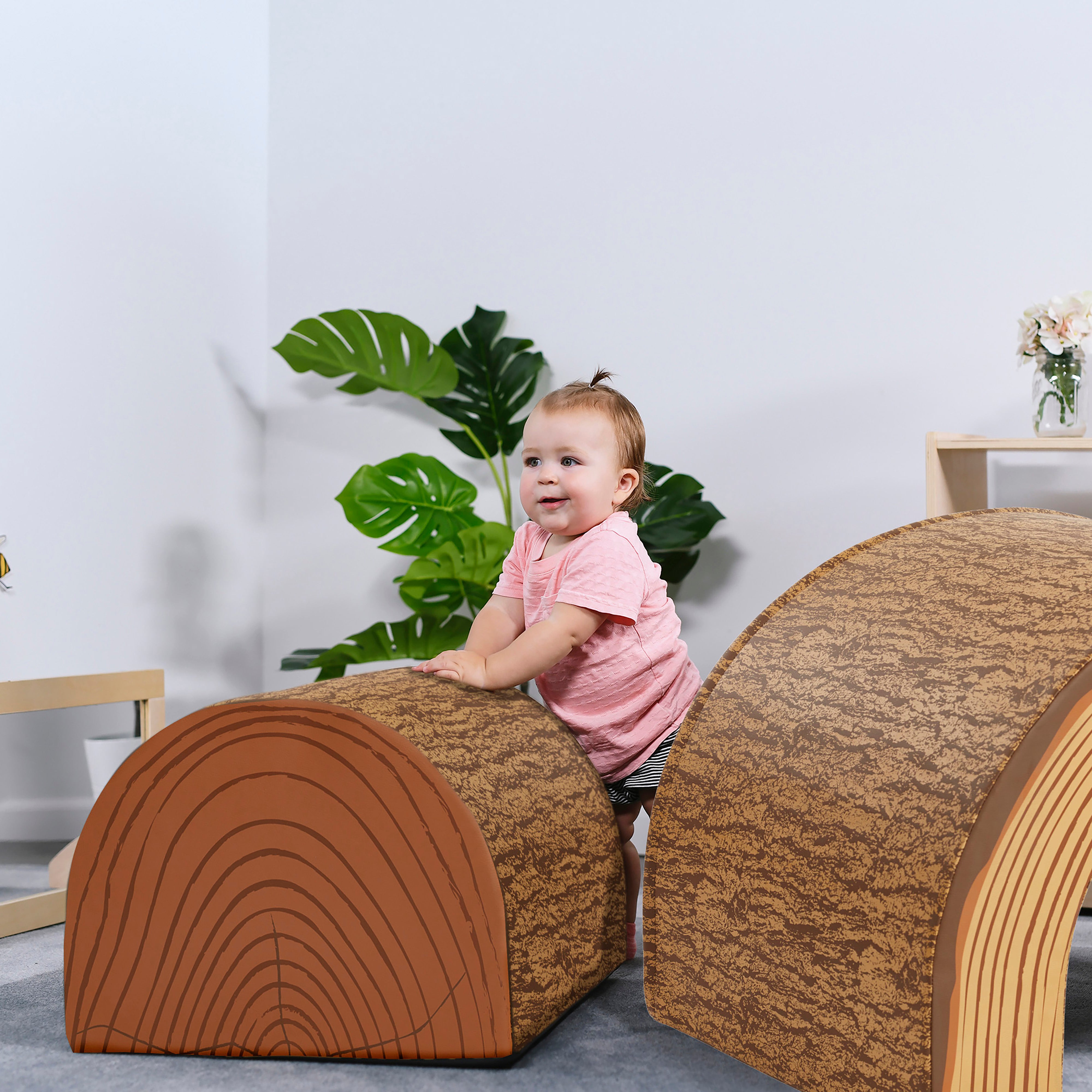 SoftZone Tree Tunnel and Climber Set