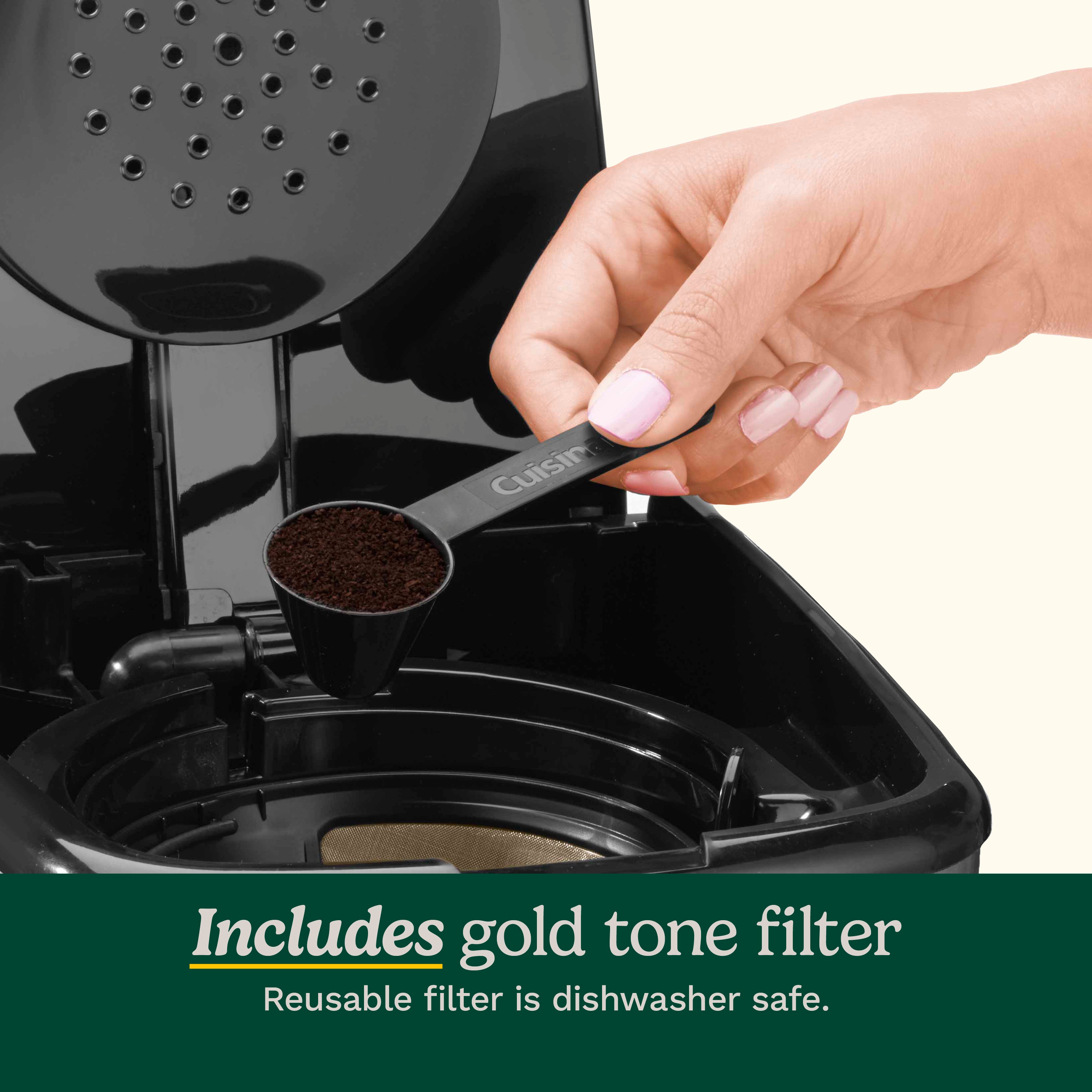14 Cup Programmable Coffeemaker - Black