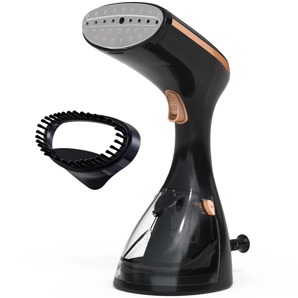 Brentwood Brentwood 1200W Portable Handheld Garment Iron Steamer For Clothes And More For Home, Office, And Travel (MPI42BK) Black