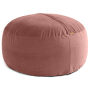 Jaxx 5 Foot Saxx - Large Round Bean Bag Chair for Adults - Lush Velvet Mauve