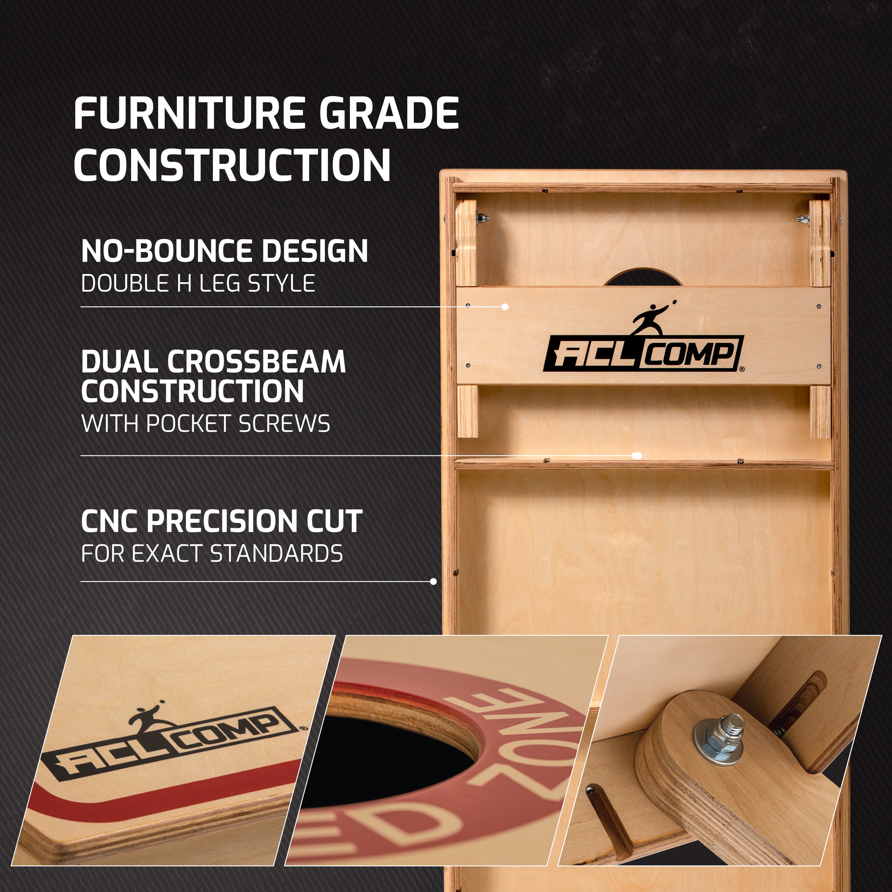 Victory Tailgate COMP 2x4 Cornhole Board