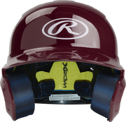 Rawlings Mach Gloss Senior Baseball Helmet - Maroon