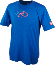 Rawlings Adult Usa T-Shirt - Small - Royal