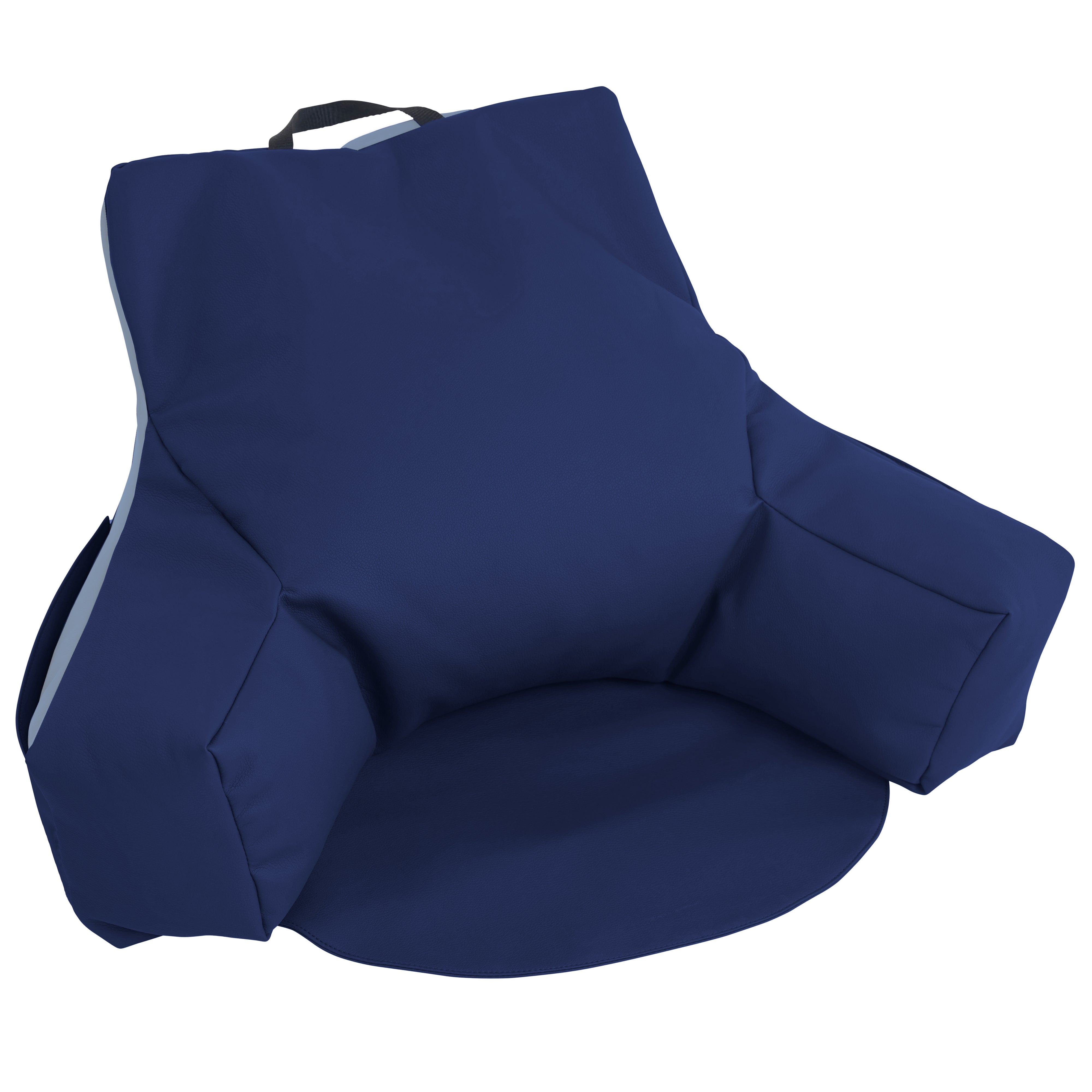 SoftScape Relax N Read Bean Bag - Navy/Powder Blue
