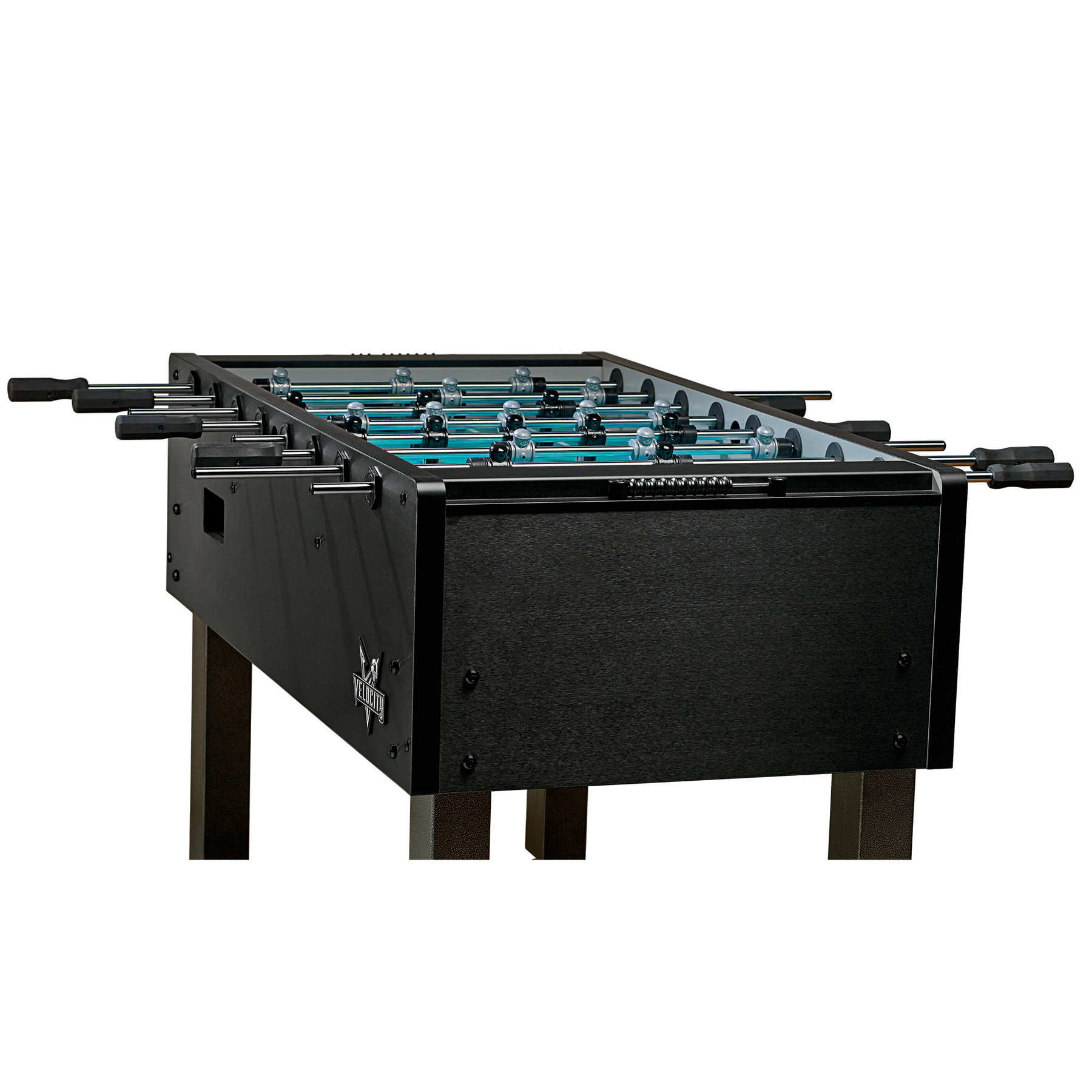 Velocity® by American Heritage®, 3 Goalie Foosball Table, Black