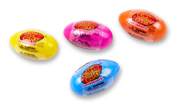 Crayola SuperBrights Silly Putty Egg, Neon Color, Gift for Kids