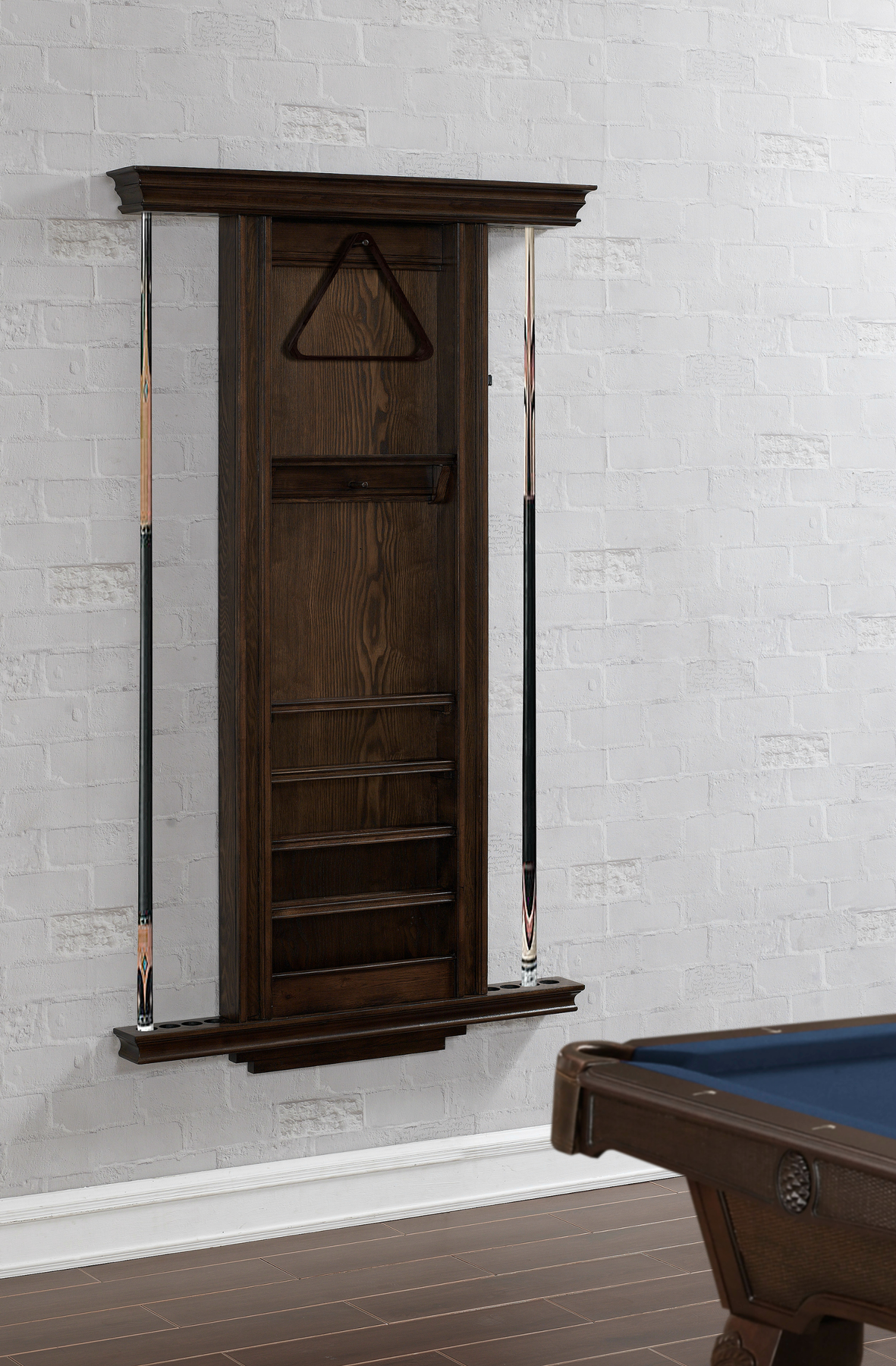 American Heritage® Venice Cue Rack, Riverbank