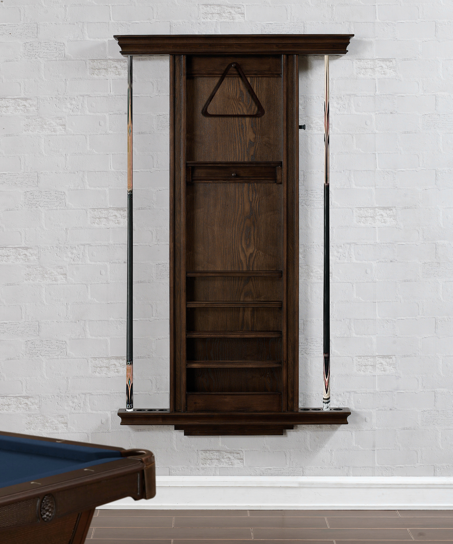 American Heritage® Venice Cue Rack, Riverbank
