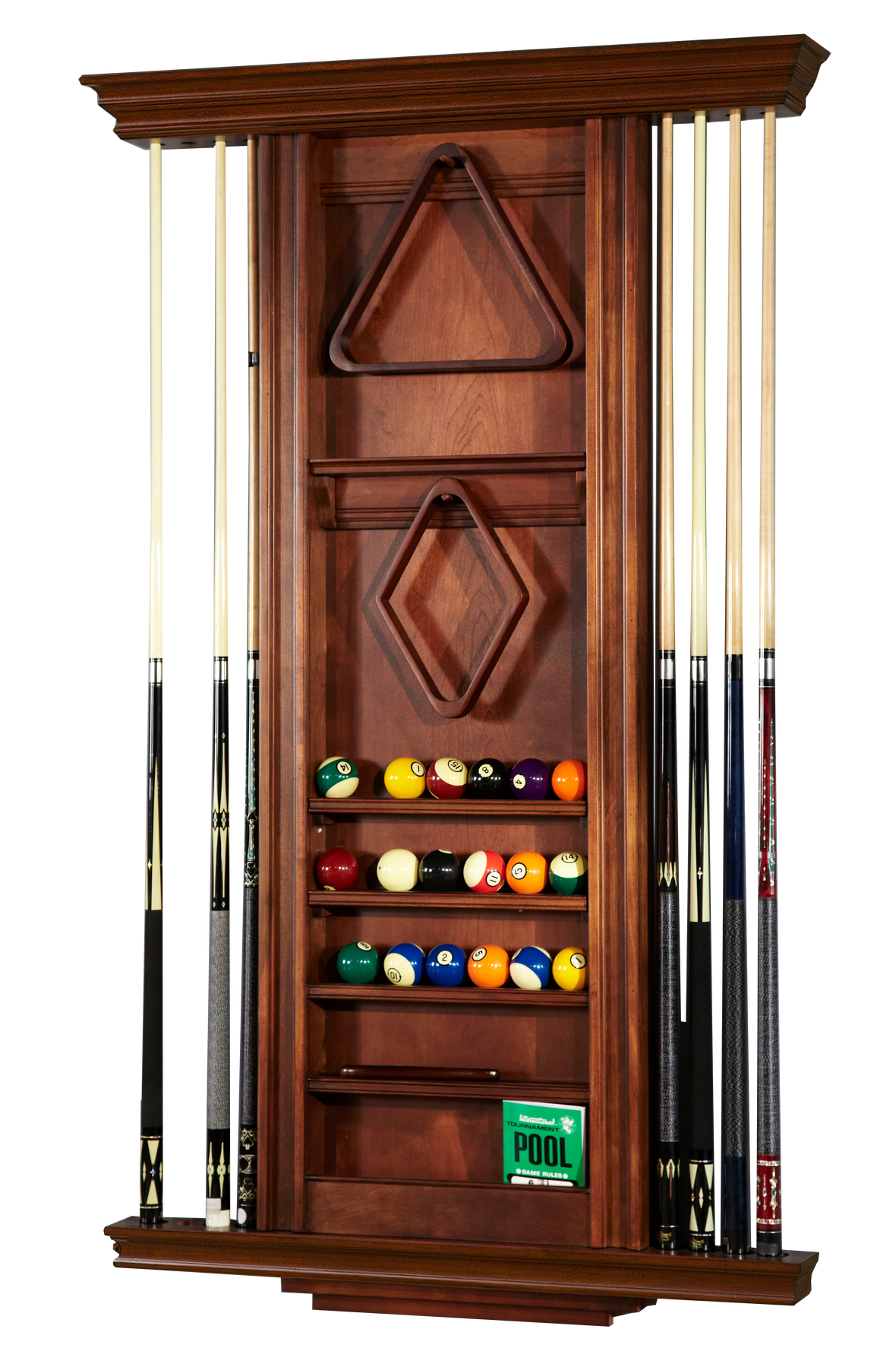 American Heritage® Venice Cue Rack, Suede