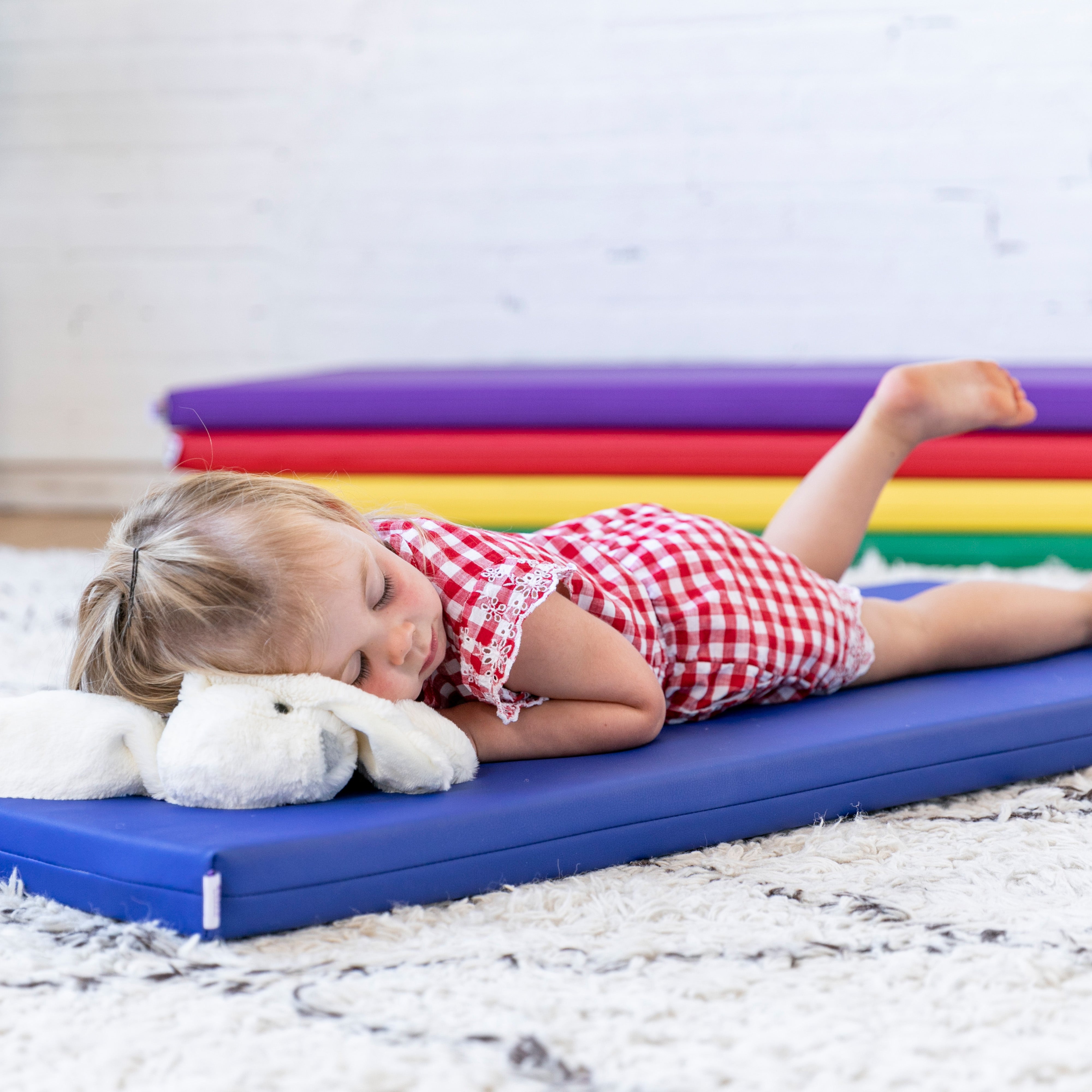 SoftZone Rainbow Rest Mat 5-Piece - Assorted