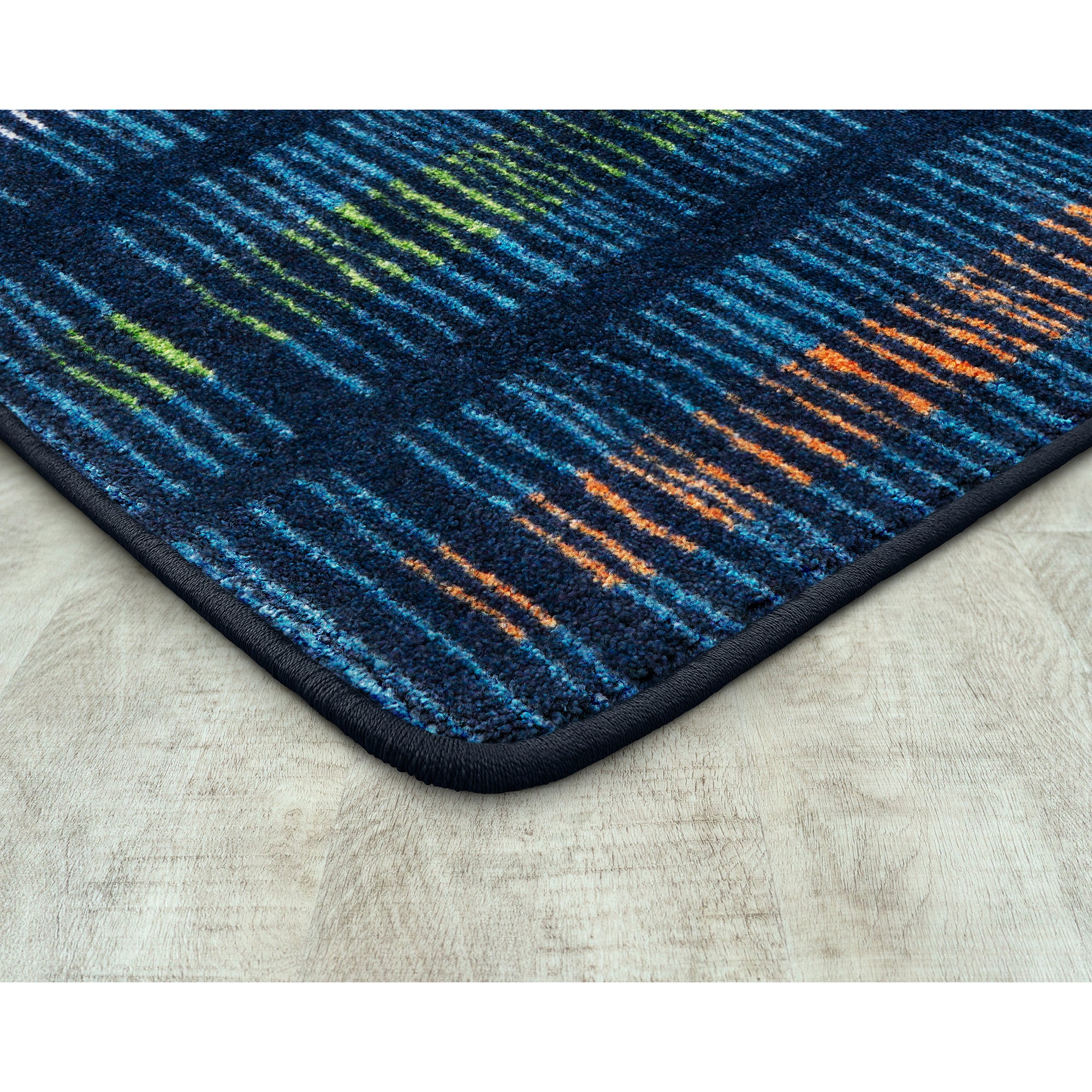 Verve 5'4" x 7'8" area rug in color Citrus